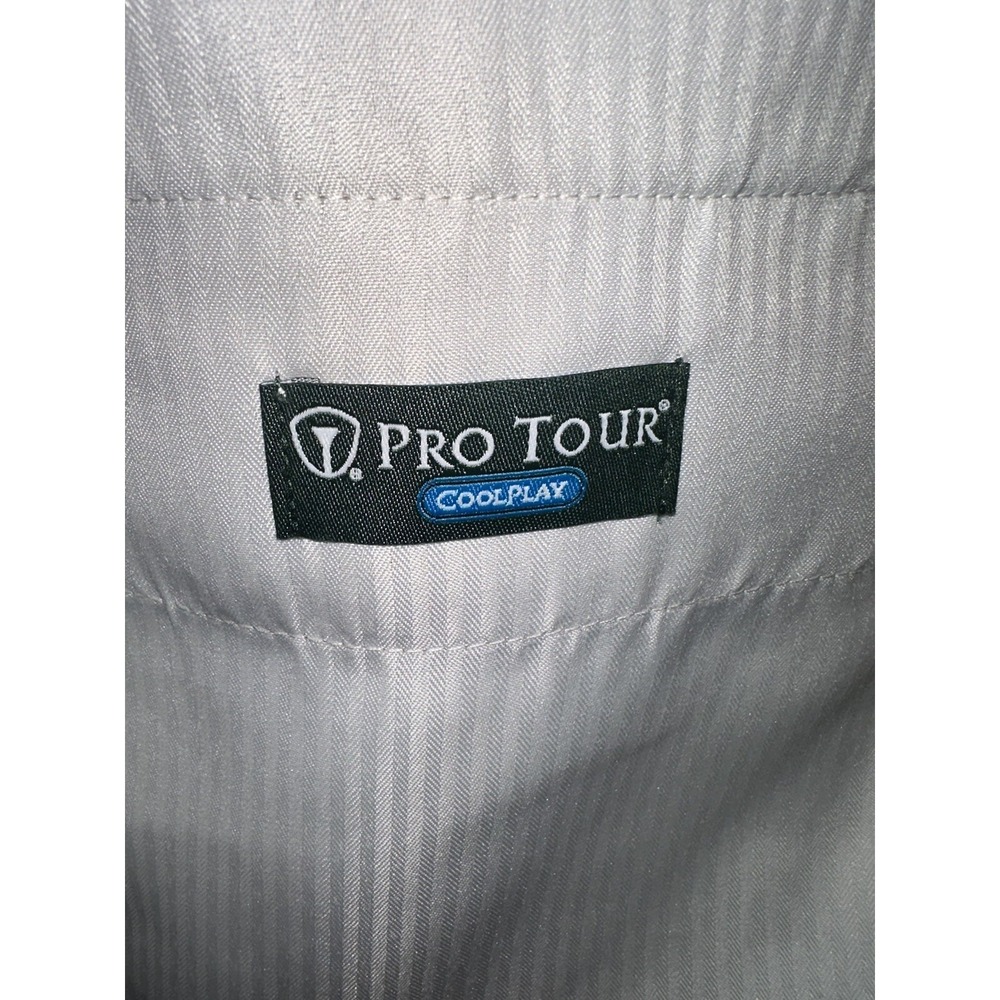 Mens Pro Tour Golf Shorts Size 42 Beige Cool Play Pleated Front Activewear NWT - Picture 4 of 5